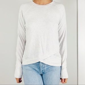 Athleta Grey Long Sleeve